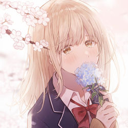 This is a pixiv picture whose title is 半透明のラブレター.
