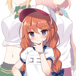 This is a pixiv picture whose title is ユニ先輩.