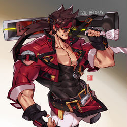 This is a pixiv picture whose title is ソル⁼バッドガイ.