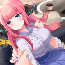 This is a pixiv picture whose title is 《五等分的抢婚·二乃篇》CG☆part-4.