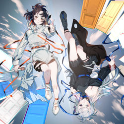 This is a pixiv picture whose title is VERSUS.