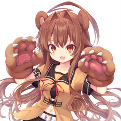 This is a pixiv picture whose title is 【リクエスト】球磨(艦隊これくしょん).