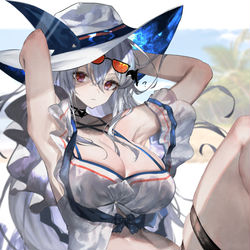 This is a pixiv picture whose title is スカジ.