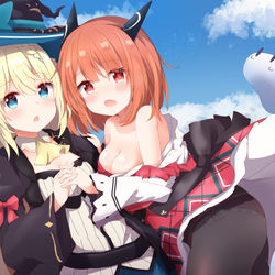 This is a pixiv picture whose title is このスライムは倒しちゃだめ！.