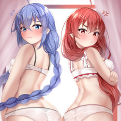 This is a pixiv picture whose title is '-'.
