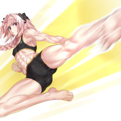 This is a pixiv picture whose title is 飛び蹴ルフォくん.