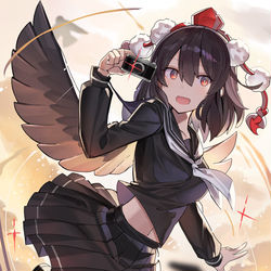 This is a pixiv picture whose title is 黒セーラー文.