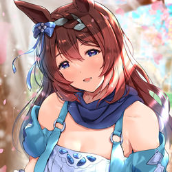This is a pixiv picture whose title is スーパークリークさん.