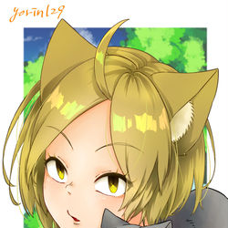 This is a pixiv picture whose title is 夏目出穂の異世界ネコ歩き2.