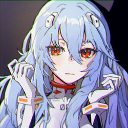 This is a pixiv picture whose title is 綾波 レイ.