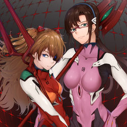 This is a pixiv picture whose title is さようなら、エヴァンゲリオン.