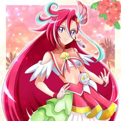 This is a pixiv picture whose title is キュアフラミンゴ.