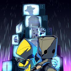 This is a pixiv picture whose title is ちいさな悪夢たち.