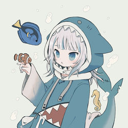 This is a pixiv picture whose title is 🦈.