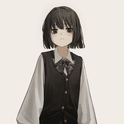 This is a pixiv picture whose title is 課題.