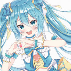 This is a pixiv picture whose title is ホッピングフリル.