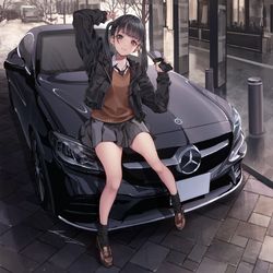 This is a pixiv picture whose title is 納車✌️📸.