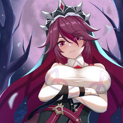 This is a pixiv picture whose title is ロサリア.
