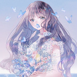 This is a pixiv picture whose title is 明け透けな魔法.