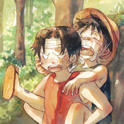 This is a pixiv picture whose title is 兄弟.