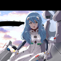 This is a pixiv picture whose title is ネタバレ・ロング綾波レイ.