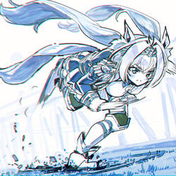 This is a pixiv picture whose title is レッドエース.