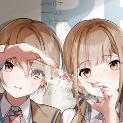 This is a pixiv picture whose title is 恋は双子で割り切れない.