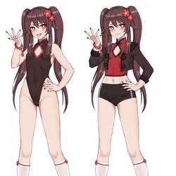 This is a pixiv picture whose title is 胡桃.