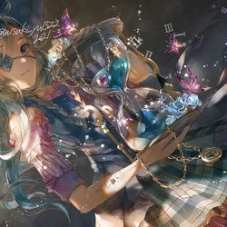 This is a pixiv picture whose title is 無題.