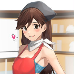 This is a pixiv picture whose title is エプロンサクラ.