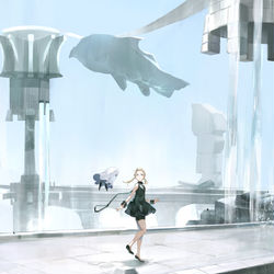 This is a pixiv picture whose title is 流水の章.