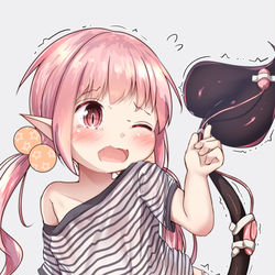 This is a pixiv picture whose title is ロリサキュバスちゃん.