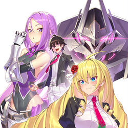 This is a pixiv picture whose title is 俺は星間国家の悪徳領主!3巻.