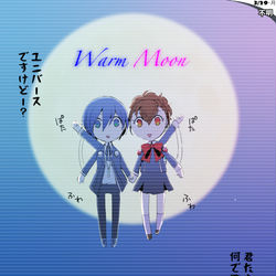 This is a pixiv picture whose title is Warm moon.