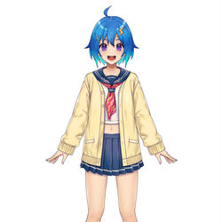 This is a pixiv picture whose title is 新人Vゆっちょ⚡.