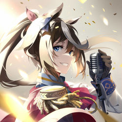This is a pixiv picture whose title is トウカイテイオー.