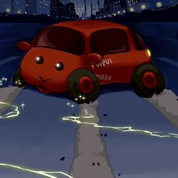 This is a pixiv picture whose title is モルカー.