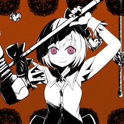 This is a pixiv picture whose title is トラップサトコXアイ情劣等生.