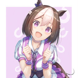 This is a pixiv picture whose title is special　week　スぺちゃん.