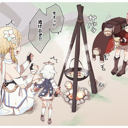 This is a pixiv picture whose title is 最近描いた原神まとめ.