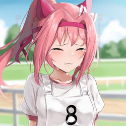 This is a pixiv picture whose title is ハルウララ(ウマ娘).