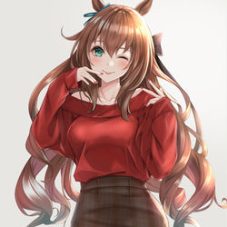 This is a pixiv picture whose title is マルゼンスキー.