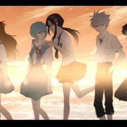 This is a pixiv picture whose title is さよならはまた会うためのおまじない.