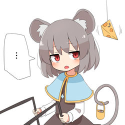 This is a pixiv picture whose title is ナズーリン.