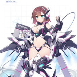 This is a pixiv picture whose title is 武装娘.