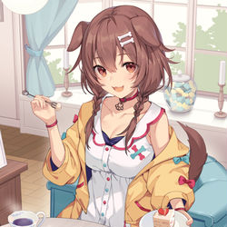 This is a pixiv picture whose title is ころね.