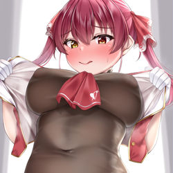 This is a pixiv picture whose title is 宝鐘マリン.