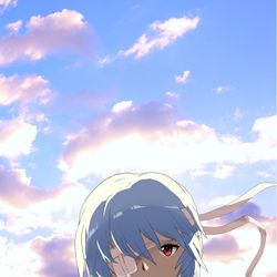 This is a pixiv picture whose title is #綾波レイ生誕祭2021.