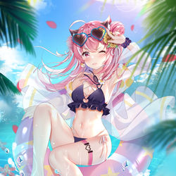 This is a pixiv picture whose title is 更新~喵咕.