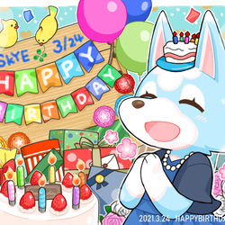 This is a pixiv picture whose title is リリィさんお誕生日おめでとうございます2021改！！！！！！.
